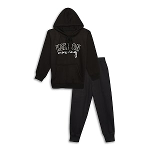 Mack Jonney Printed Hooded Cotton Fleece Tracksuit