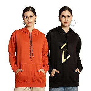 Mack Jonney Printed Hooded Cotton Fleece Sweatshirt