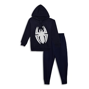 Mack Jonney Printed Hooded Cotton Fleece Tracksuit
