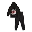 Mack Jonney Printed Hooded Cotton Fleece Tracksuit
