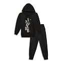 Mack Jonney Printed Hooded Cotton Fleece Tracksuit