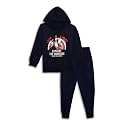 Mack Jonney Printed Hooded Cotton Fleece Tracksuit