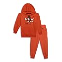 Mack Jonney Printed Hooded Cotton Fleece Tracksuit