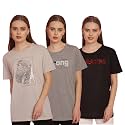 Mack Jonney Printed Round Neck Cotton Regular