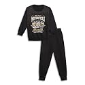 Mack Jonney Printed Round Neck Cotton Fleece