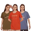Mack Jonney Printed Round Neck Cotton Regular
