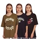 Mack Jonney Printed Round Neck Cotton Regular