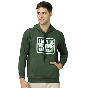 Mack Jonney Regular Fit Printed Hoodie for