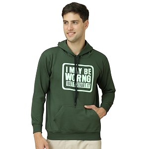 Mack Jonney Regular Fit Printed Hoodie for