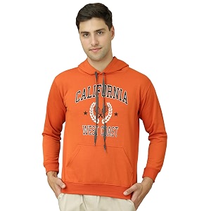 Mack Jonney Regular Fit Printed Hoodie for