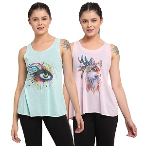 Mack Jonney Regular Fit Women Tank TopsPack