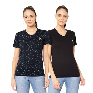 Mack Jonney Regular Fit Women TshirtsPack of