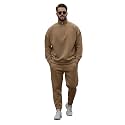 Mack Jonney Solid Half Zipper Track Suit for men | Co-ord Set | Warm Fleece Tracksuit Set | Full Sleeve Sweatshirt
