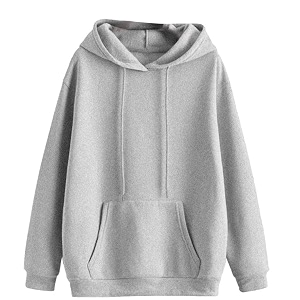 Mack Jonney Solid Hooded Cotton Fleece Sweatshirt