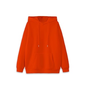 Mack Jonney Solid Hooded Cotton Fleece Sweatshirt