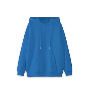 Mack Jonney Solid Hooded Cotton Fleece Sweatshirt
