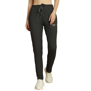 mack jonney solid regular fit polyster lycra trackpant for women-p
