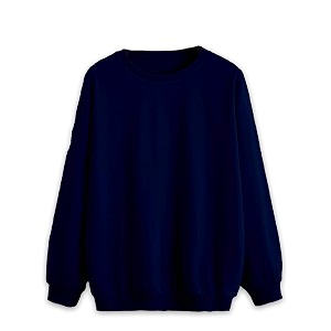 Mack Jonney Solid Round Neck Cotton Fleece