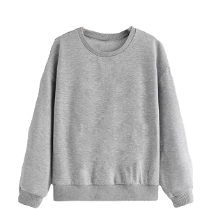 Mack Jonney Solid Round Neck Cotton Fleece