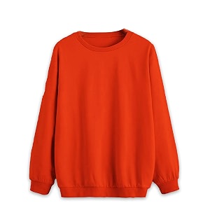 Mack Jonney Solid Round Neck Cotton Fleece