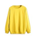 Mack Jonney Solid Round Neck Cotton Fleece