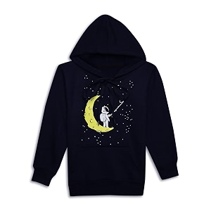 mack jonney unisex-child printed hooded cotton fleece sweatshirt for kids
