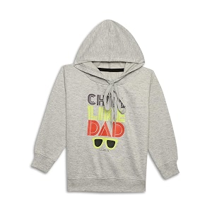 mack jonney unisex-child printed hooded cotton fleece sweatshirt for kids