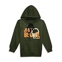Mack Jonney Unisex-Child Printed Hooded Cotton Fleece Sweatshirt for Kids