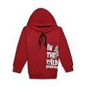 Mack Jonney Unisex-Child Printed Hooded Cotton Fleece Sweatshirt for Kids