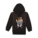 Mack Jonney Unisex-Child Printed Hooded Cotton Fleece Sweatshirt for Kids