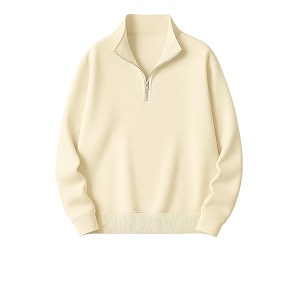 Mack Jonney Womens Fleece Half-Zip High Neck