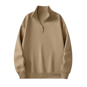 Mack Jonney Womens Fleece Half-Zip High Neck