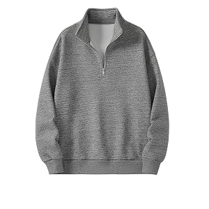 Mack Jonney Womens Fleece Half-Zip High Neck