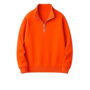 Mack Jonney Womens Fleece Half-Zip High Neck