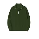 Mack Jonney Womens Fleece Half-Zip High Neck