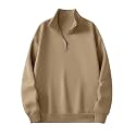 Mack Jonney Womens Fleece Half-Zip High Neck