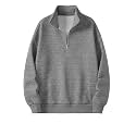 Mack Jonney Womens Fleece Half-Zip High Neck