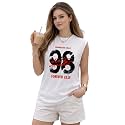 Mack Jonney Womens Printed Cotton Sleeveless Vest