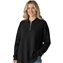 Mack Jonney Womens Ribbed Zip Polo T-Shirt