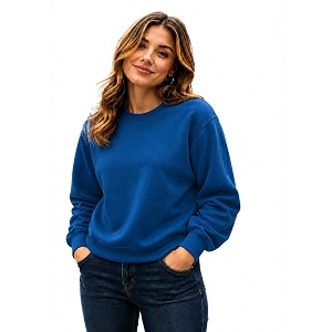 Mack Jonney Womens Solid Winter SweatshirtSoft Fleece