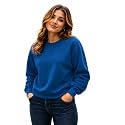 Mack Jonney Womens Solid Winter SweatshirtSoft Fleece