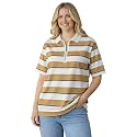 Mack Jonney Womens Striped Polo T-Shirt 