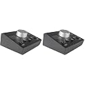 Mackie Big Knob Passive (Non-Powered) 2x2 Studio Monitor Controller – Signal Attenuator for Pro Audio (Pack of 2)