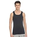 Macroman M-Series Active Modern Vest for Men, 100% Cotton Ribbed Fabric with Square Neckline for Multi-Purpose Wear
