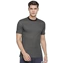 Macroman M-Series Warmax Thermal Upper for Men, Half Sleeve Crew Neck in Double-Layered Viscose Cotton Poly Blend for Winter Comfort