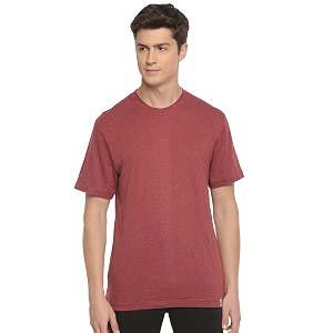 macroman m-series smart crew neck undershirt for men in cotton rich modern fit for daily comfort amp style