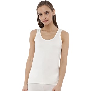 macrowoman w-series wonder thermal deep neck camisole in miyabi viscose poly elastane blend thermal upper for women with slim fit amp heat retention