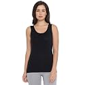 Macrowoman W-Series Wonder Thermal Deep Neck Camisole in Miyabi Viscose Poly Elastane Blend, Thermal Upper for Women with Slim Fit &amp; Heat Retention