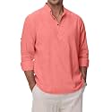 Macsivo Men39s Cotton Blend Solid Short Kurta