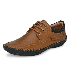 MACTREE Men Flexible-Stitched Sole Premium Formal Shoes